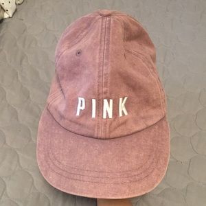 Pink Victoria’s Secret Baseball Hat